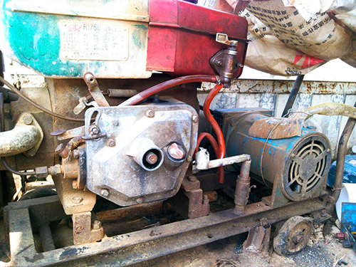 东丰单杠柴油机发电机出租